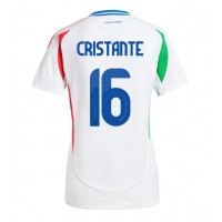 Taliansko Bryan Cristante #16 Vonkajší Ženy futbalový dres ME 2024 Krátky Rukáv
